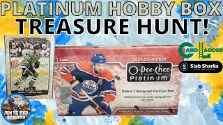 GOING GOLDEN TREASURER 1/1 HUNTING IN 2022-23 O-PEE-CHEE PLATINUM - $200 CANADIAN HOBBY BOX!