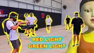 SQUID GAMES Challenge! | RED LIGHT GREEN LIGHT |