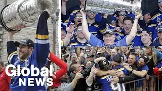 St. Louis Blues Stanley Cup parade 🏒🥅🎵🍾