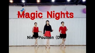 Magic Nights Linedance demo Improver @ARADONG linedance