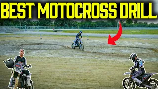 How To Practice Motocross Figure 8 Drill! (Mic'd up)