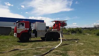 Применение Турбореактивного двигателя в пожарной отрасли.