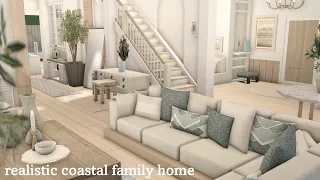 BLOXBURG: realistic summer coastal family home 572k | Leqhhx