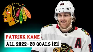 Patrick Kane (#88) All 21 Goals of the 2022-23 NHL Season