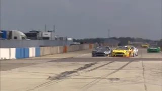 Trans Am Series (TA2) 2021. Sebring International Raceway. Final Laps Battle for Win