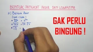 Bentuk Akar - Pangkat, Akar, dan Logaritma