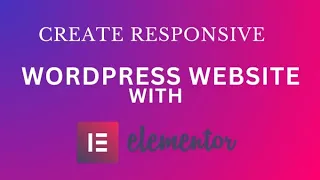 Elementor Create a Website With Elementor Best Elementor IN 10 MINUTES!