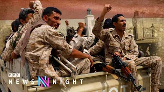 Yemen’s frontline: Violence closes in on ‘safe-haven' Marib - BBC Newsnight