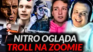 NITRO OGLĄDA KOMPILACJĘ NAJLEPSZYCH TROLLI NA ZOOMIE 2023