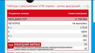 Невідомий щасливчик з Катеринополя виграв майже 18 мільйонів гривень у державній лотереї