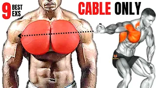 9 BEST CHEST  WORKOUT AT GYM WITH CABLE  ONLY   / Meilleurs exs Musculation  poitrine .