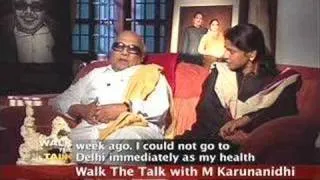 Walk the Talk: M Karunanidhi