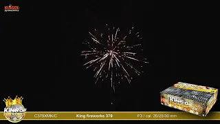 379 šūvių baterija C379XMK/C ,,King of fireworks F3″ 535€