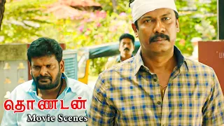 Thondan Movie Scenes | "Violence isn't a solution!" | Samuthirakani | Vikranth | Sunaina