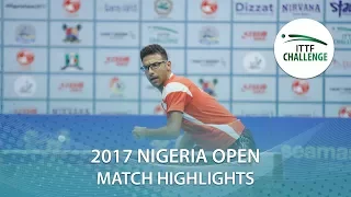 2017 Nigeria Open Highlights: Omar Assar vs Sarthak Gandhi (Final)