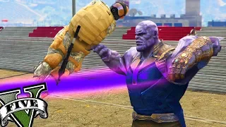 GTA V - MODS - O THANOS INVADIU LOS SANTOS E O GTA 5!