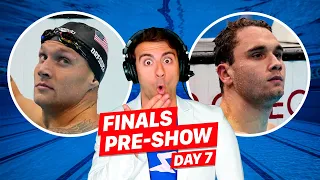 Tokyo Swimming Day 7 Finals Pre-Show LIVE