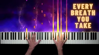 The Police - Every Breath You Take | Piano Cover + Sheet Music