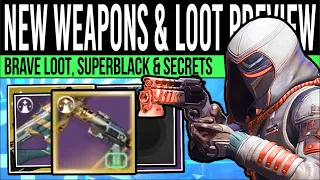 Destiny 2: LIMITED EDITION WEAPONS & SOCIAL SPACE! Vault Increase, Superblack, New Perks, Secrets!