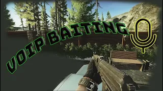 Using VOIP To Bait PMC's - Escape From Tarkov