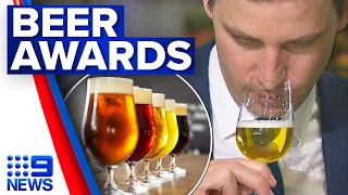 Brewers go head-to-head in the battle for World’s Best Beers | 9 News Australia