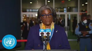 USA on the General Assembly Vote on the UN Charter & #Ukraine - General Assembly Media Stakeout