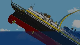 LUSITANIA floating sandbox/Sinking like britannic Pablo Morsa