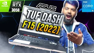 ASUS TUF DASH F15 2022 - Unboxing & Review | Intel I5 12th Gen RTX 3050 | 144Hz🔥