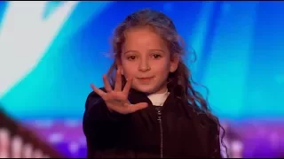 Issy Simpson 8 Years Old Magician Britain's Got Talent 2017 Audition【GTF】