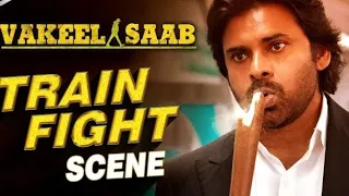 Vakil Saab Movie Train Fight Scenes।Pawan kalyan। Shruti Hassan। crazy scenes।
