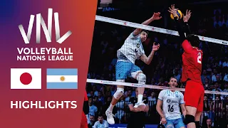 JAPAN vs ARGENTINA | Highlights | Week 1 | Men's VNL 2024