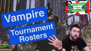 Vampire Tournament Rosters - Blood Bowl 2020 (Bonehead Podcast)