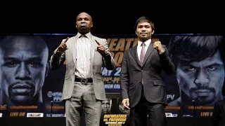 Mayweather and Pacquiao Hold Press Event