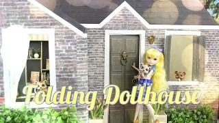 DIY - How to Make: Folding Dollhouse - Handmade - Doll - Crafts