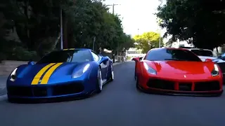 Blue or Red Widebody Ferrari 488’s ! 🔥