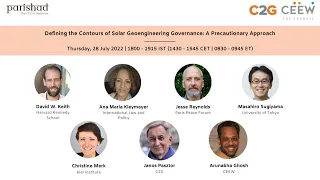 Defining the Contours of Solar Geoengineering Governance