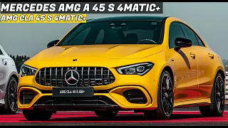 NEW MERCEDES AMG A45 S 4MATIC + and AMG CLA 45 S 4MATIC + 2021 IN BRAZIL WITH 421 CV | TOP CARS