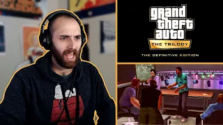 Grand Theft Auto: The Trilogy – The Definitive Edition Trailer REACTION