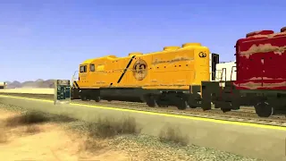 Railfanning in GTA San Andreas using mods