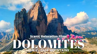 Dolomites, Italy - Amazing Places 4K UltraHD, Scenic Relaxation Film - Peaceful Relaxation Music