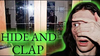 The Conjuring Hide And Clap Game In HAUNTED Basement!
