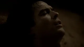 Alaric Offers Damon A Drink, Liz Lets Damon Out - The Vampire Diaries 2x22 Scene