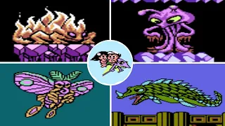 Game n°215 - Adventure Island 3 ( NES ) All bosses