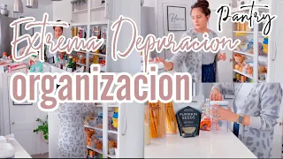 EXTREMA DEPURACION Y ORGANIZACION || COCINA || PANTRY