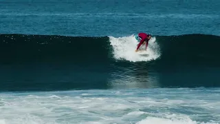 Andrew Horn surfing at Nosara, Playa Guiones