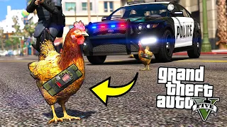 КУРИЦЫ С БОМБАМИ АТАКОВАЛИ ГОРОД!! - GTA 5 ИГРА ЗА ПОЛИЦЕЙСКОГО (ГТА 5 МОДЫ LSPDFR)