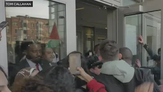 Pro-Palestine protesters disrupt University of Illinois board meeting