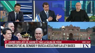 El análisis de la salida de Posse en el pase entre Esteban Trebucq y Eduardo Feinmann