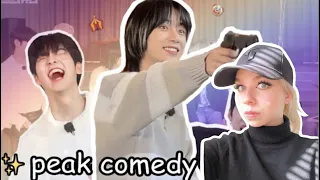 Lesbian reacts to How to be funny feat. TXT [most iconic moments of TCC:FOE era]