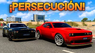 ¡POLICIA VS LADRÓN A TODA VELOCIDAD! | Euro Truck Simulator 2